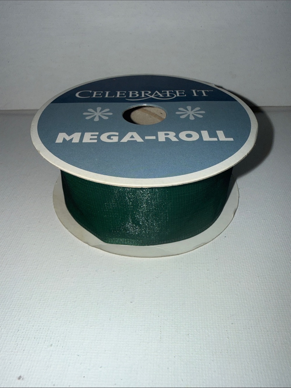Celebrate It Emerald Green Mega-Roll Ribbon